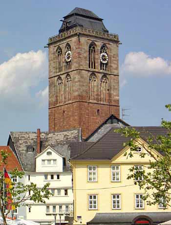 Der Turm der Stadtkirche